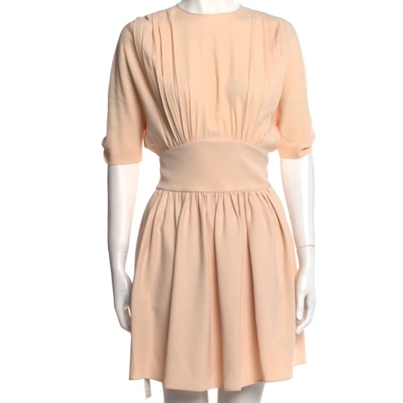 Miu Miu One of a kind pleated mini dress 2013 collection Sz 38 US XS - Picture 1 of 11